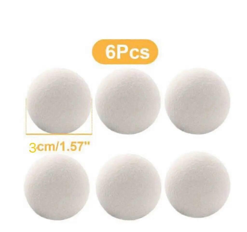3/4 / 5cmフリースドライキットボール再利用可能なウールドライヤーボール軟化剤ランドリー洗濯機アクセサリーホームウォッシングSMTX