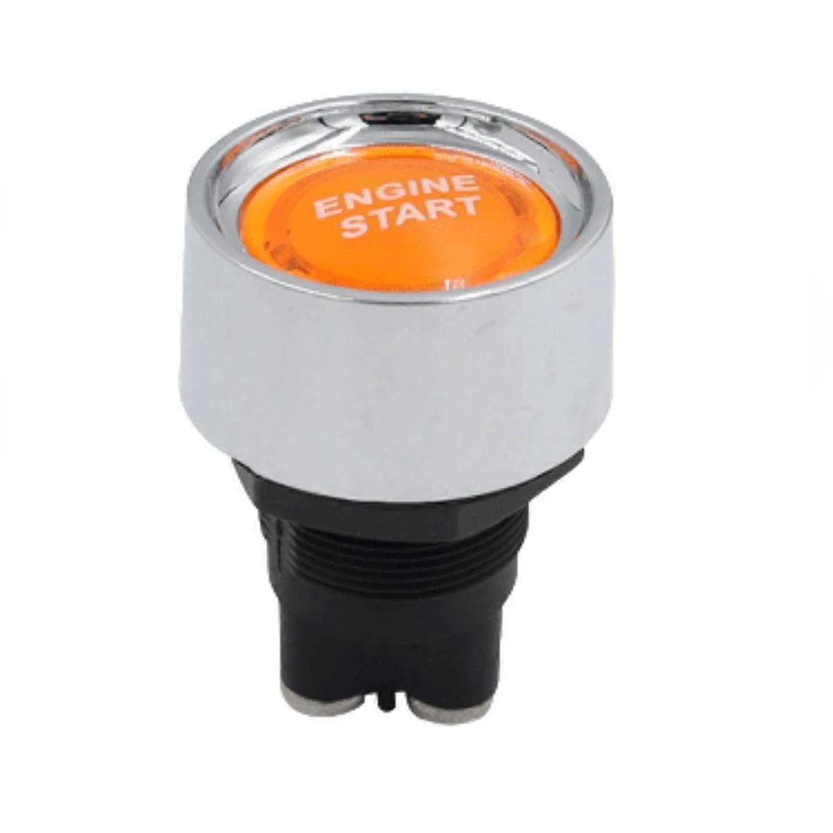 Hot 12V/24V 50A Car Engine Start Push Button Keyless Start Button Ignition Starter Car Engine Start Button Auto Accessories