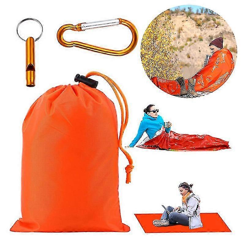 Emergency Sovepose Overlevelse Soveposer Emergency Blanket Udendørs Camping