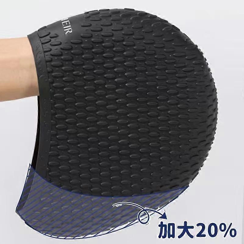 Stay Protected & Stylish: Waterproof Elastic Swimming Hat - Perfect for Men & Women at the Beach, Pool & Sea!
