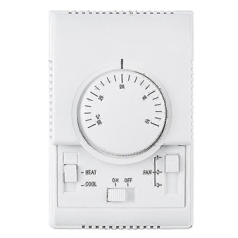 Mt01 220vac Room Mechanical Thermostat Air Conditioner Fan Coil Thermostat Temperature Controller W WG