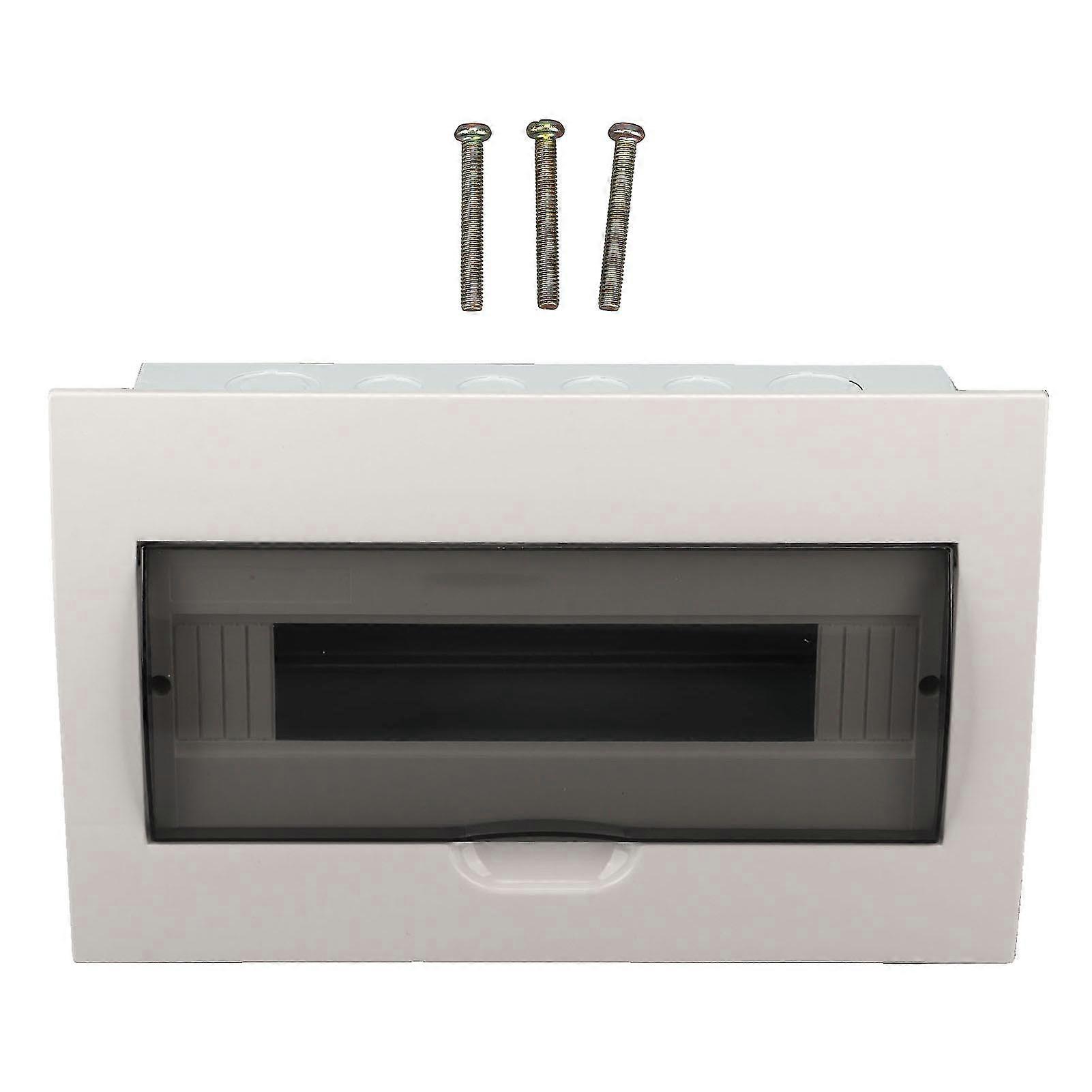 15 Way Waterproof Circuit Breaker Distribution Box with Transparent Shell DIN Rail - Distribution Protection Box