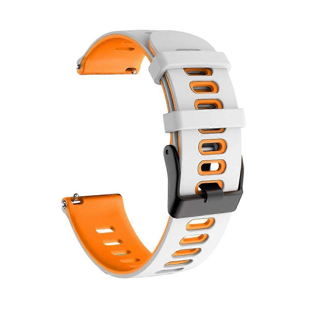20mm Mixed-Color Silicone Strap For Huawei Watch GT2 42mm