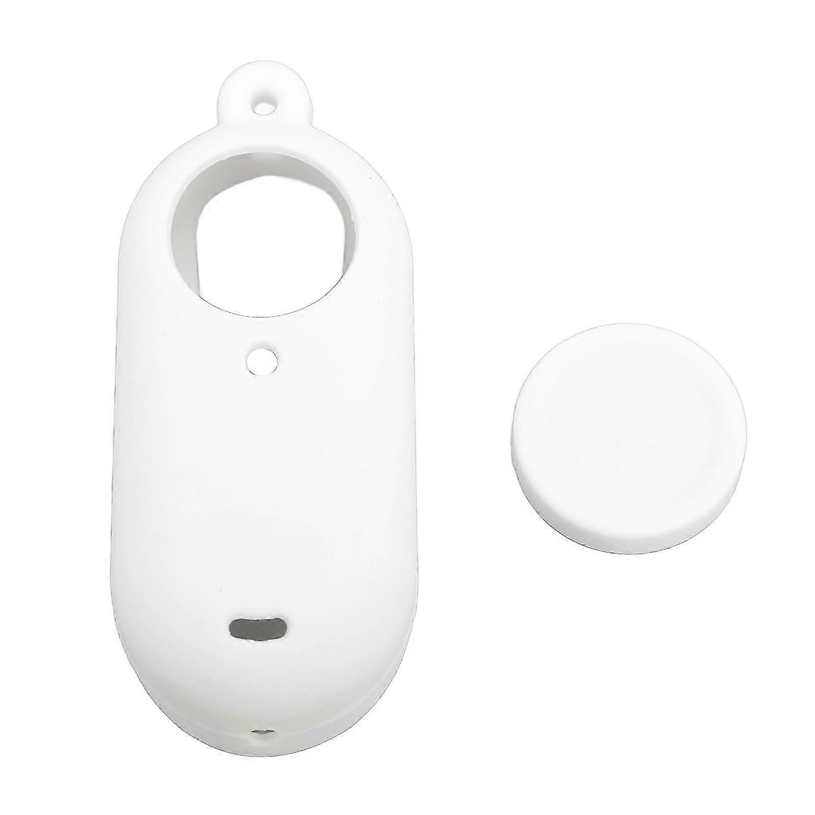 Camera Protective Case with Lens Cover and Hanging Rope for Insta360 GO3 in White