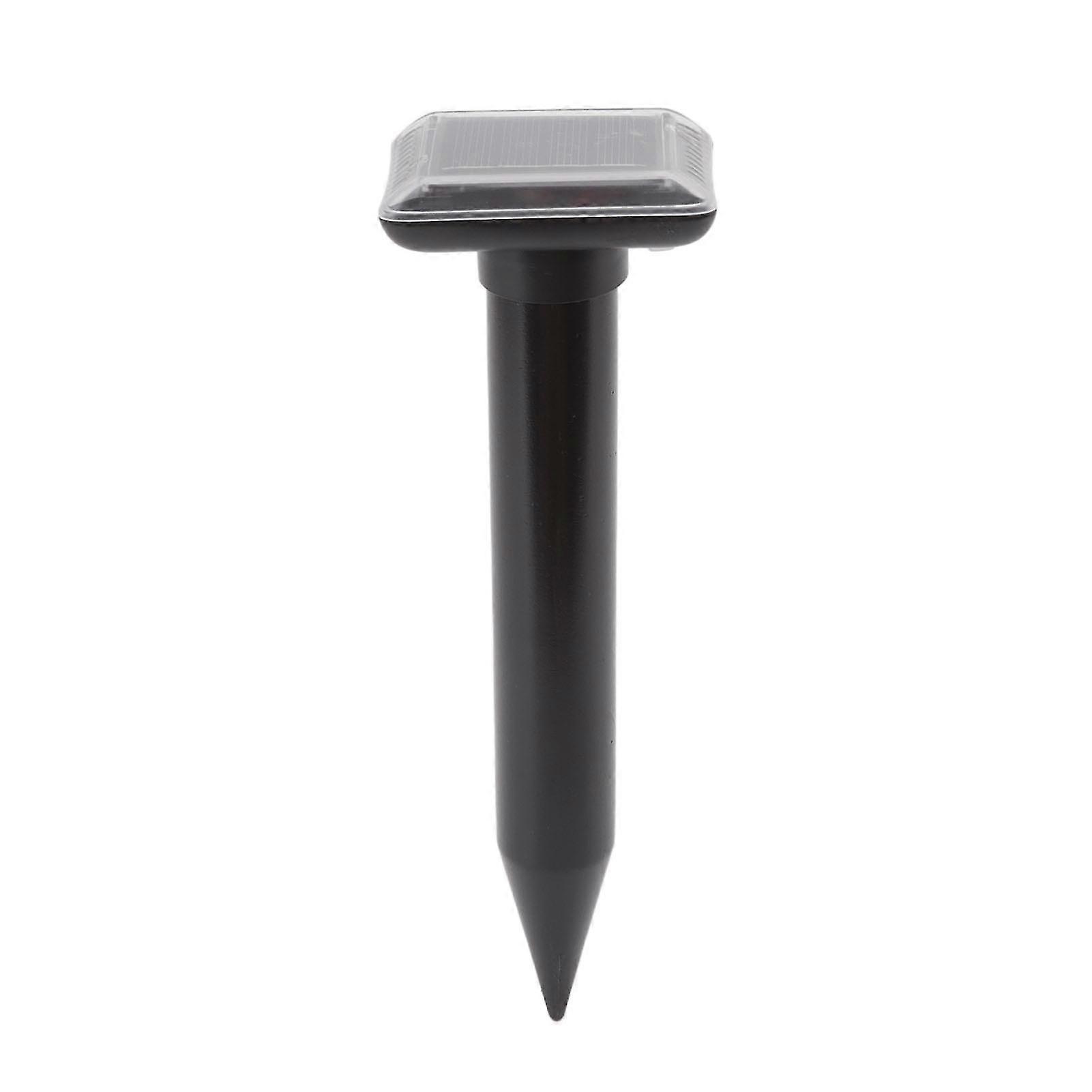 Solar Powered Waterproof Snake Repeller with 360 Degree Buzzer for Outdoor Use