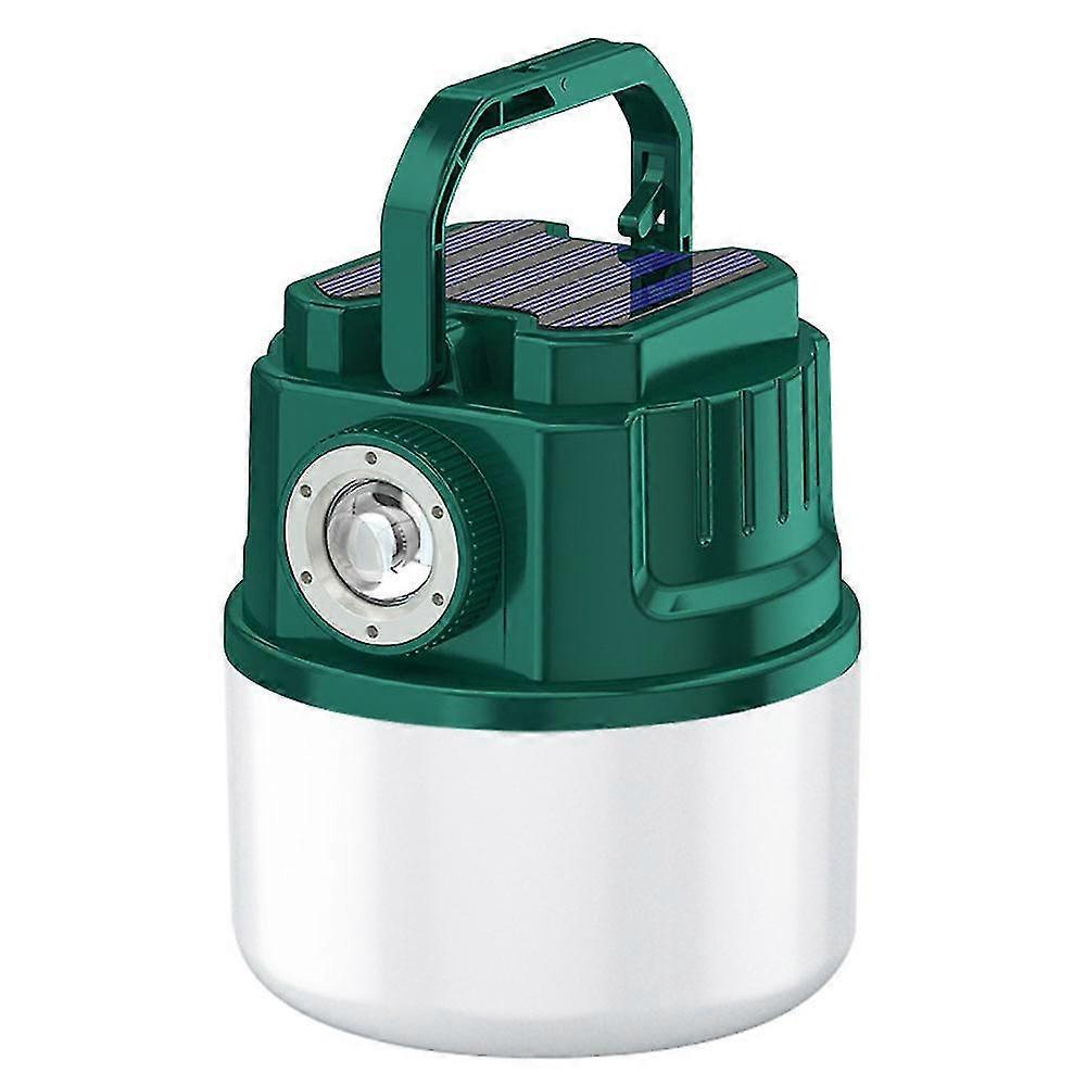 Camping Lantern Rechargeable, 2 Light Modes, Adjust Brightness, Camping Tent Lights Lantern Flashlight for Power Outage, 12.5*10cm