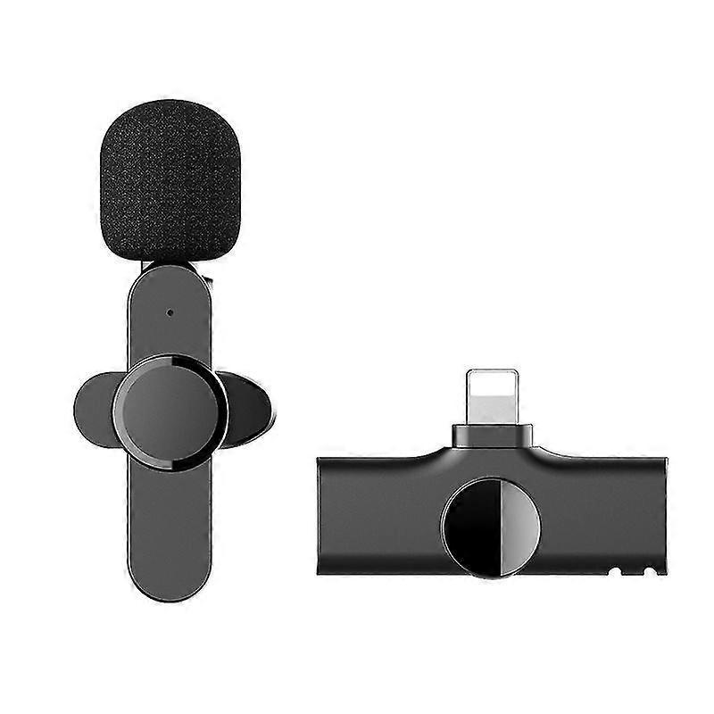Wireless Lavalier Microphone Audio Video Recorder Mini For Type-C Android Phone