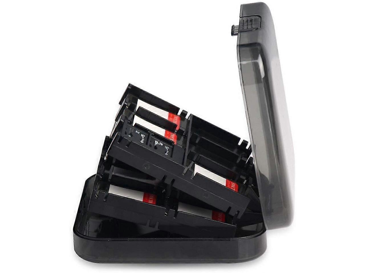 Game Storage Card Case for Nintendo Switch Games 24 in 1 - Black