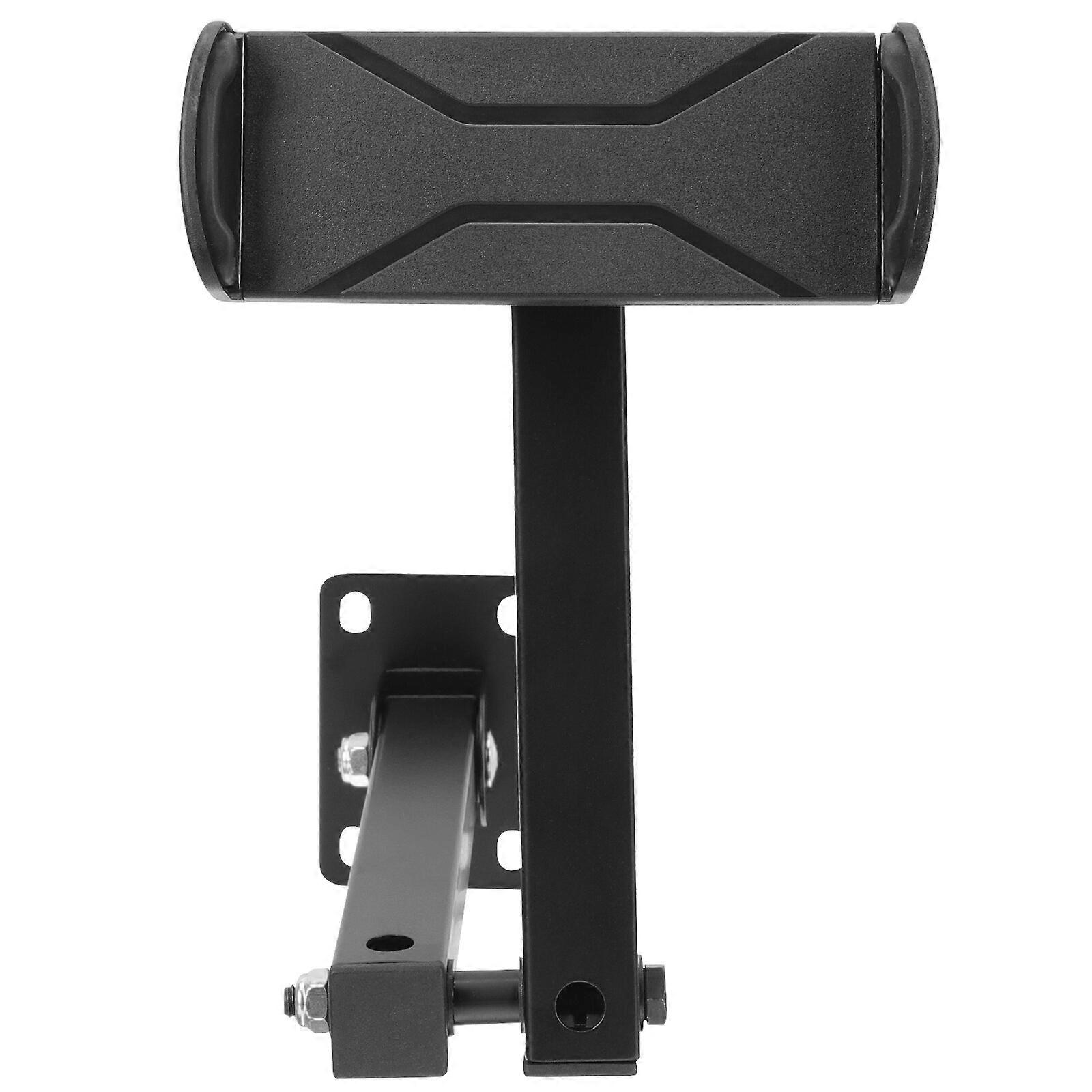 Multi-functional Wall-mounted Phone Rack Alloy Tablet Bracket Folding Phone Shelf for Home