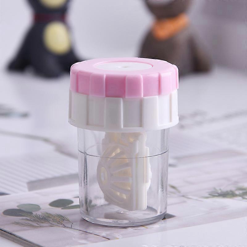 Contact Lens Case - Standard Barrel Type - Cleaning for Daily Use - 3 Pieces