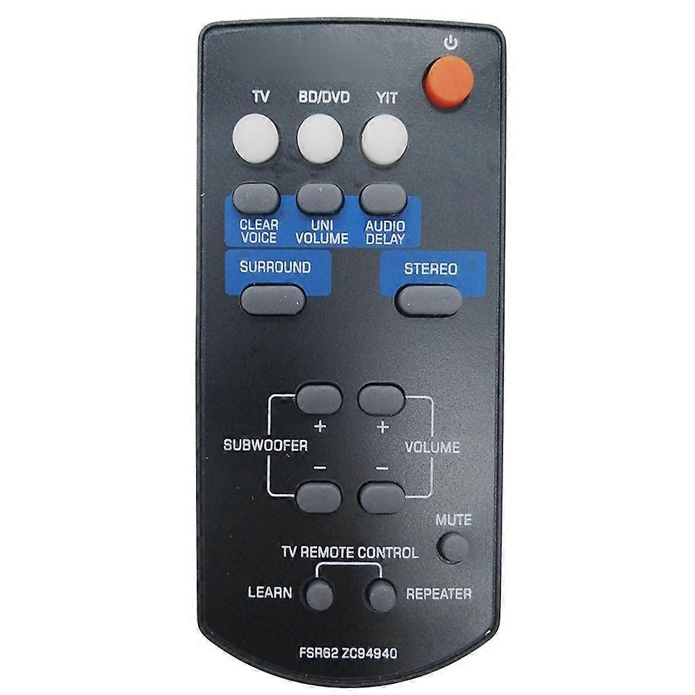FSR62 ZC94940 Remote Control for Yamaha Soundbar