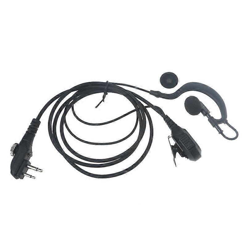 2 Pin Earpiece Headset  for HYT TC-500 TC-518 Radios with Locking Screw