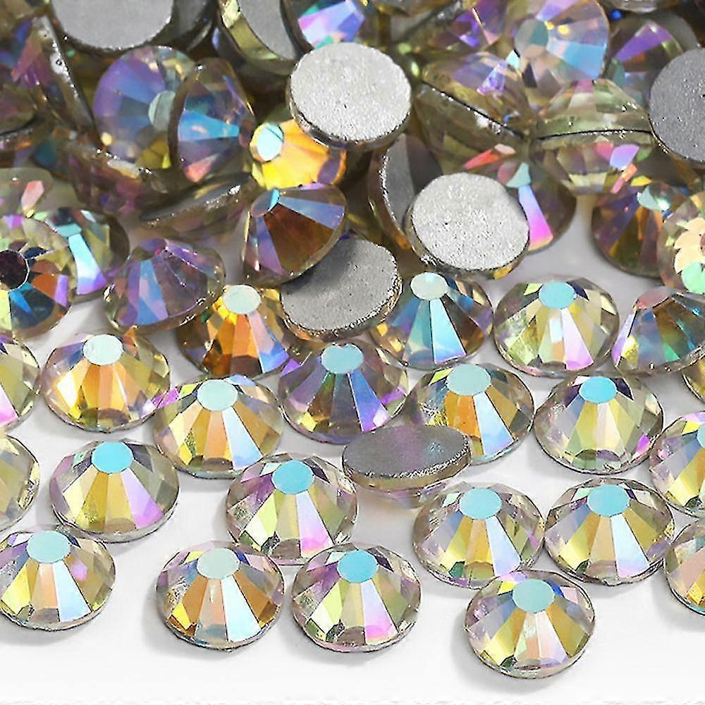 Flat Back Crystal Rhinestones Round