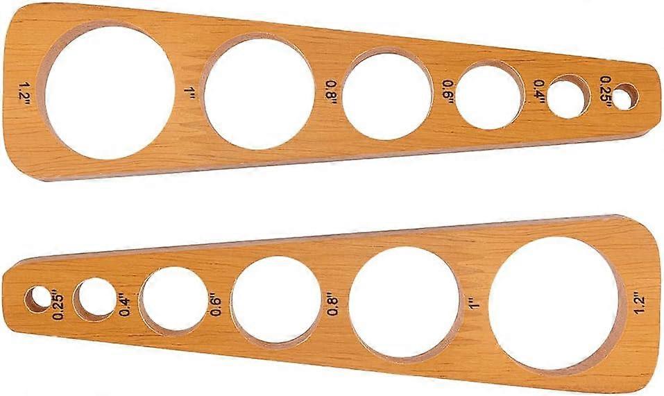 2pcs Safety Eye Tool for Amigurumi Wood Safety Eyes Insertion Tool Auxiliary Tool for Attaching Safety Eyes Washers Craft Eyes Tool for Crochet Stuffe