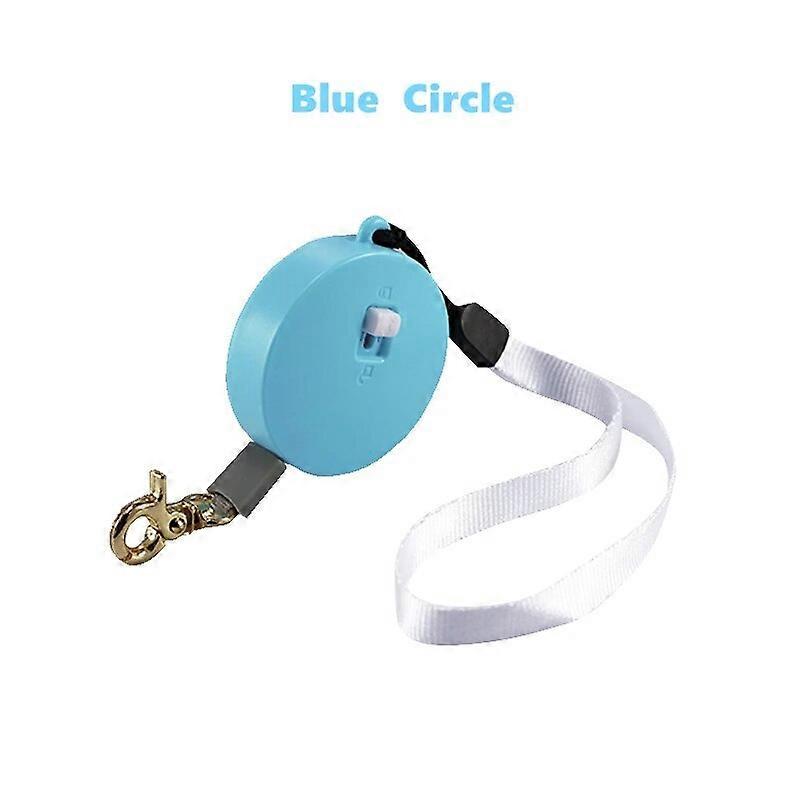 Retractable Dog Leash 2m Length Mini Pocketable with Adjustable Metal Carabiner for S/M Size Puppy and Kitty Pet Automatic Leash