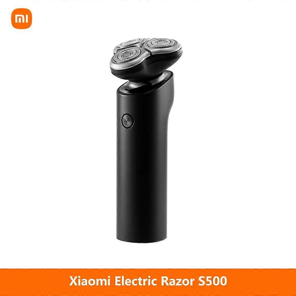 Mijia Electric Shaver S500 Flex Razor Head 3 Dry Wet   Washable MI Shaving Main-Sub Dual Blade Turbo+ Mode Comfy Low Noise