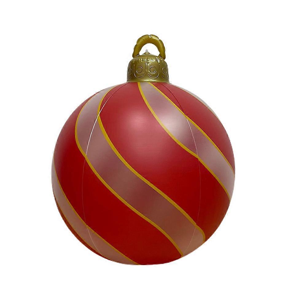 Inflatable LED Christmas Balls Ornament Tree Courtyard Decor with Remote Control