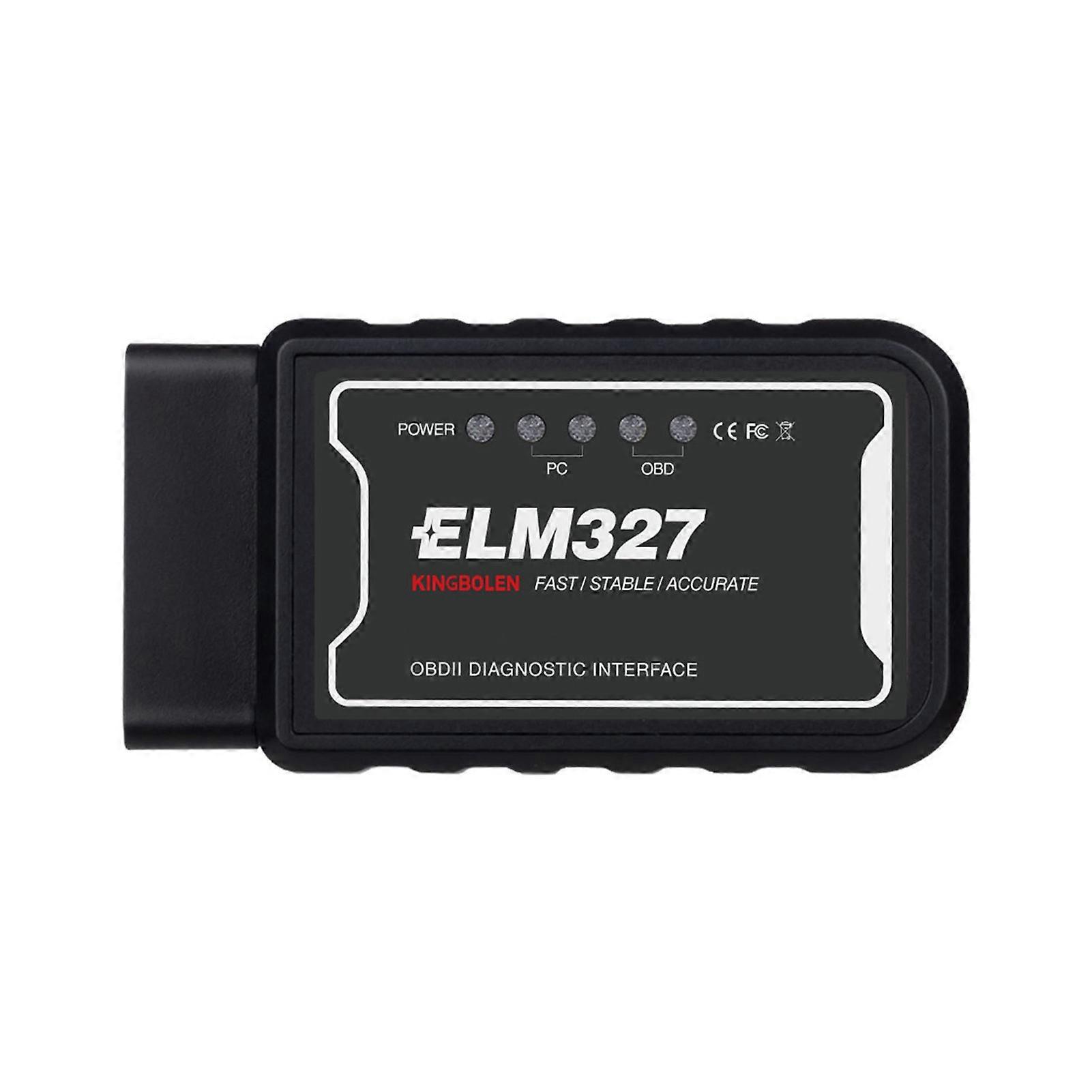ELM327 V1.5 PIC18F25K80 Chip Car Detector Accurate Fast Detection Dual Board WiFi/BT OBDII Code Reader Car Diagnostic Tool for Motorcycle for Android 