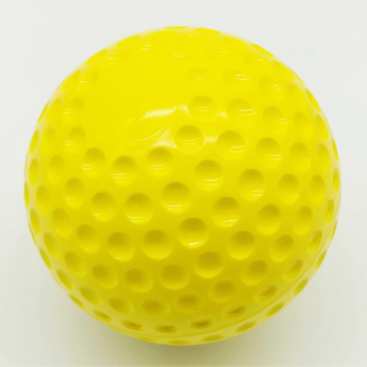 PU Dimpled Baseball with Drawstring Carry Bag for Pitching Machine Practice Pitching Machine Special Baseball