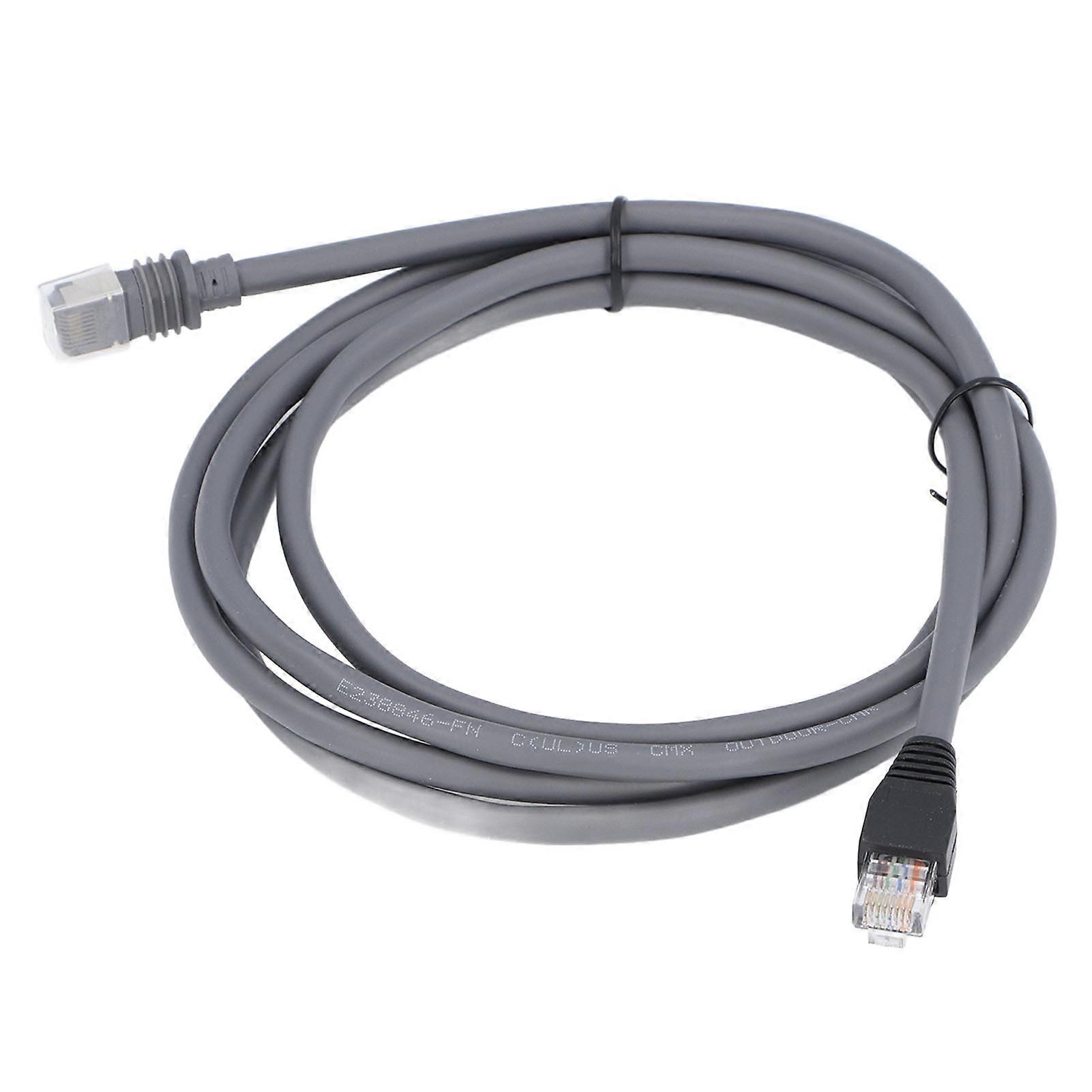 Ethernet Cable Extension Portable Crystal Head High Speed Water Resistant for Mini Rectangular Satellite Antenna 2m / 6.6ft