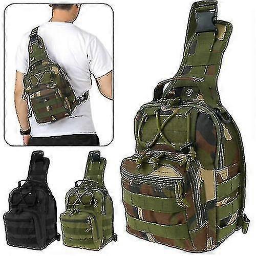 Men Small Chest Bag Pack Travel Sport Shoulder Cross Body Sling Backpack Outdoor High Quality