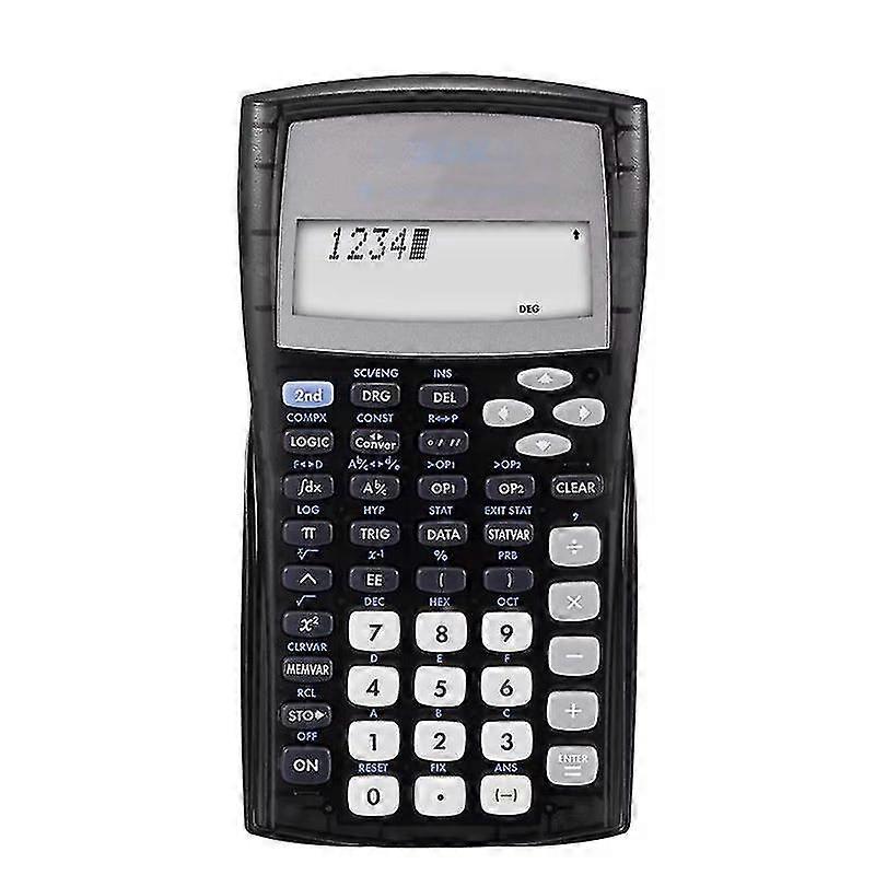 Texas Instruments Student Scientific Function Calculator Calculus Calculator Two Line Display (1 Piece, Black)