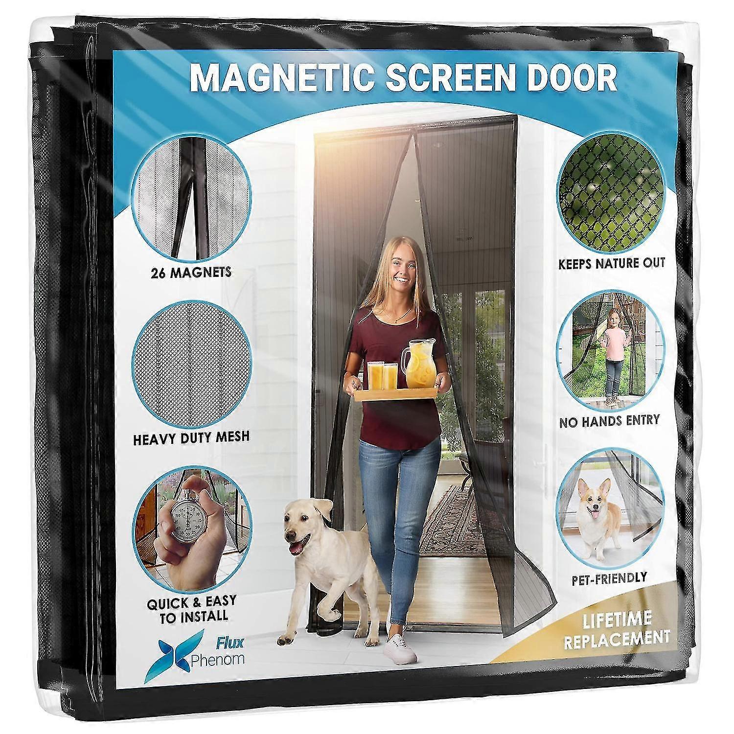 Naiwang Screen Door-retractable Net With -ing -keep It