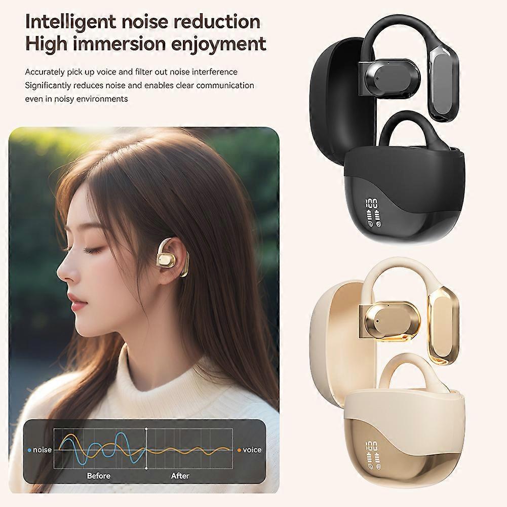 144 Language Suppor AI Smart Translator Earbuds with Real-time Bluetooth Translation Music Playback for Travel, Business, and Learning