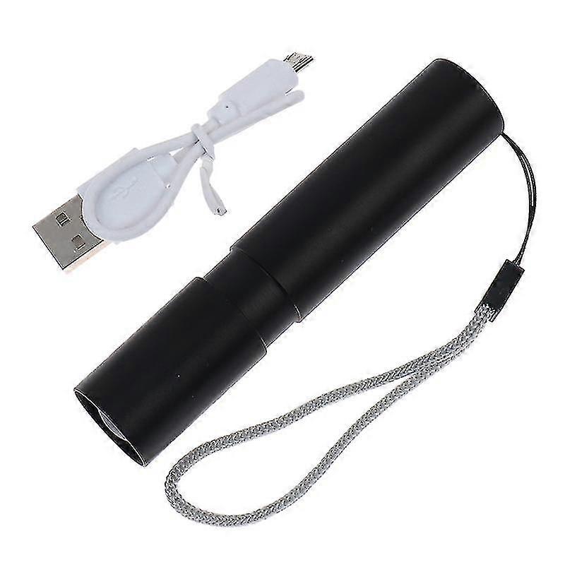Super Bright Mini Light 3 Modes Usb Rechargeable Mini Flashlight