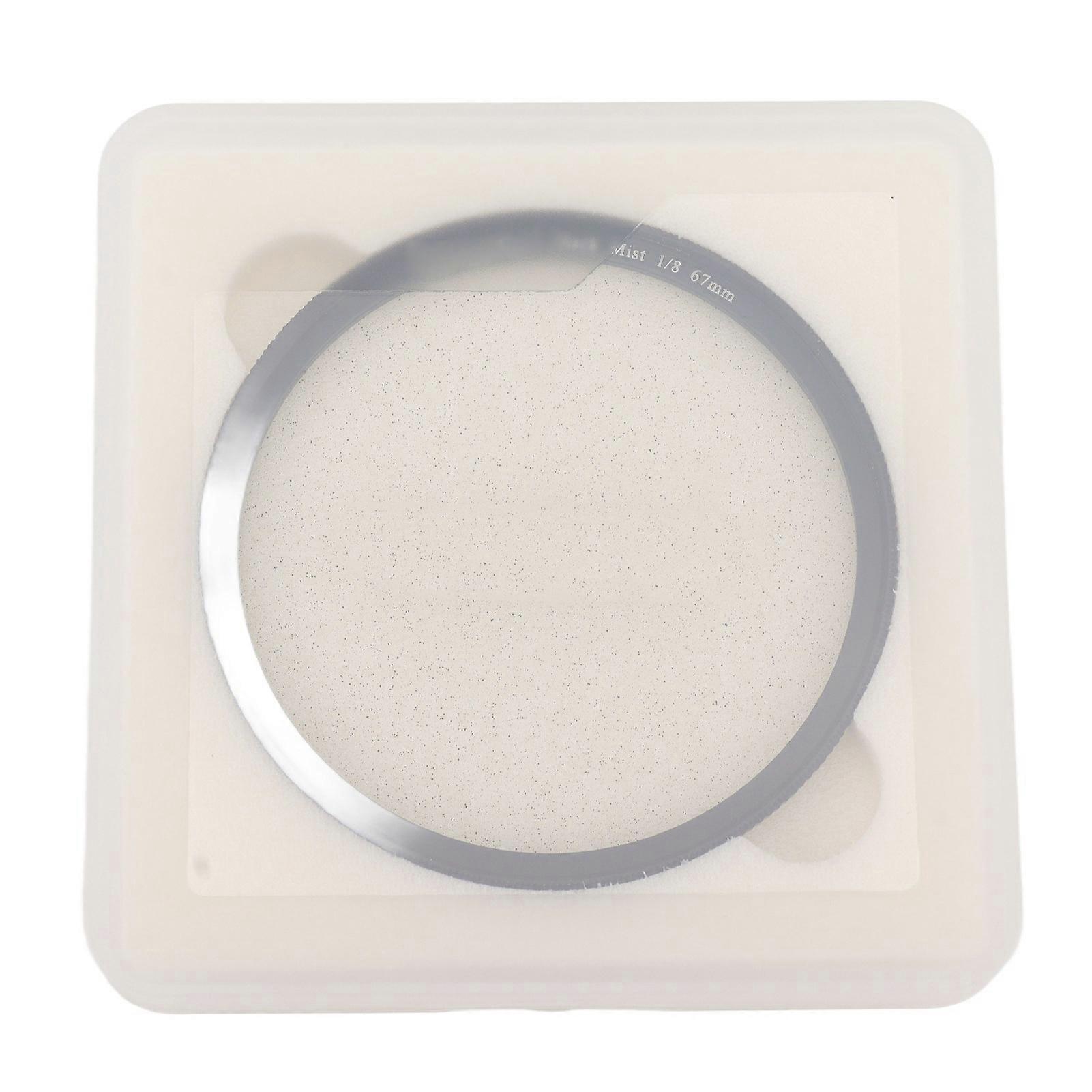 Lightdow 1/8 Camera Black Mist Filter Soft Focus Optical Glass Camera Filter Lens for Video Shooting