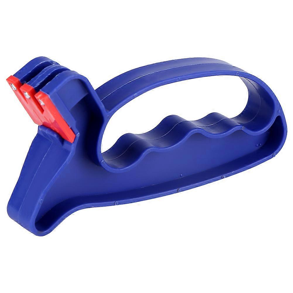 Handheld Knife Blade Cutter Sharpener Sharpening Tool Kitchen Blue