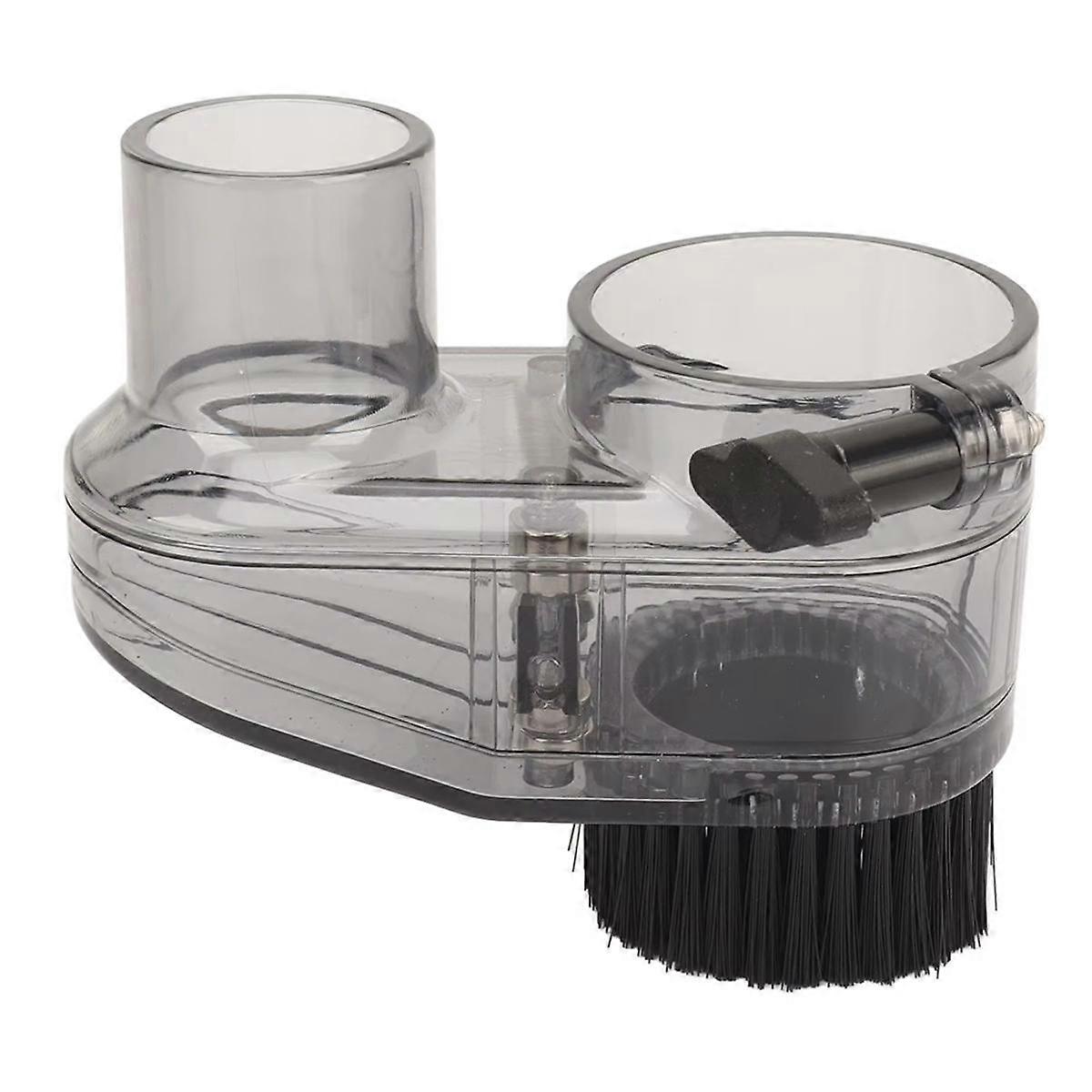 CNC Router Dust Shoe 52mm Diameter Clear CNC Dust Boot with 38mm Hose Diameter for Spindle Motors a