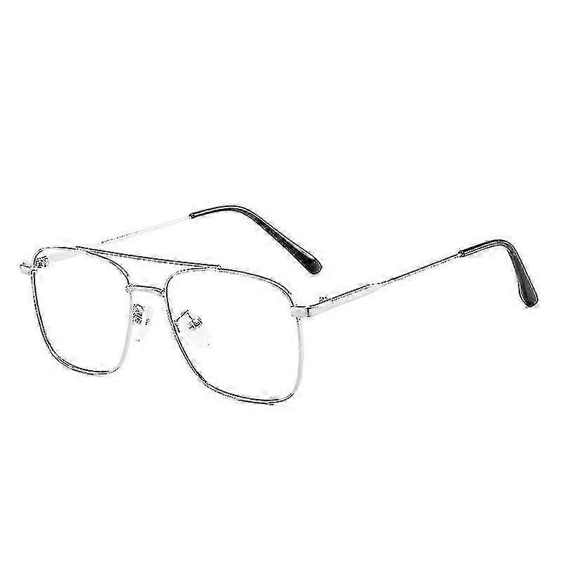 Blue Light Blocking Glasses - Retro Metal Frame, Unisex, Comfortable