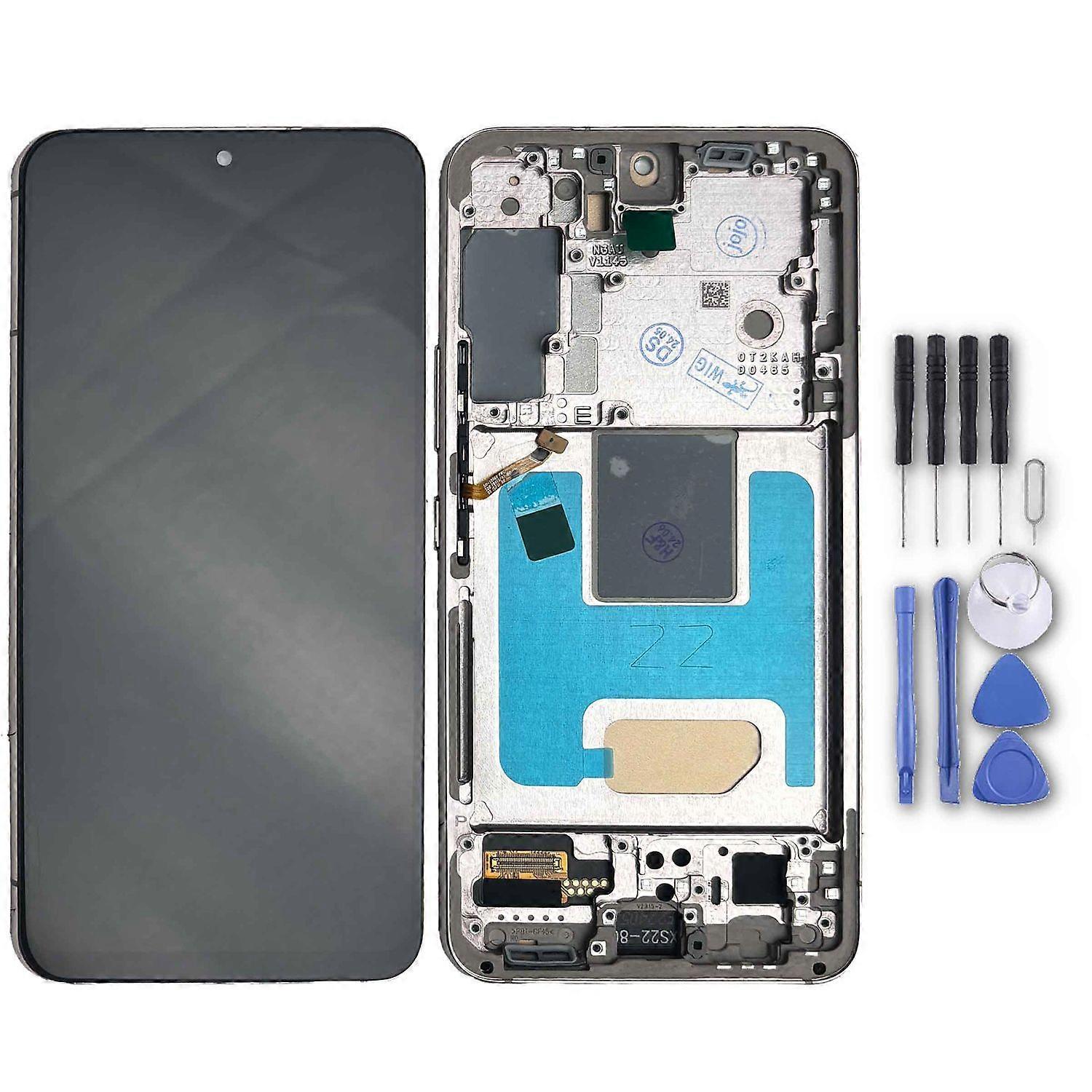 适用于三星 Galaxy S22 显示屏全 TFT,带框架单元触摸备件维修金