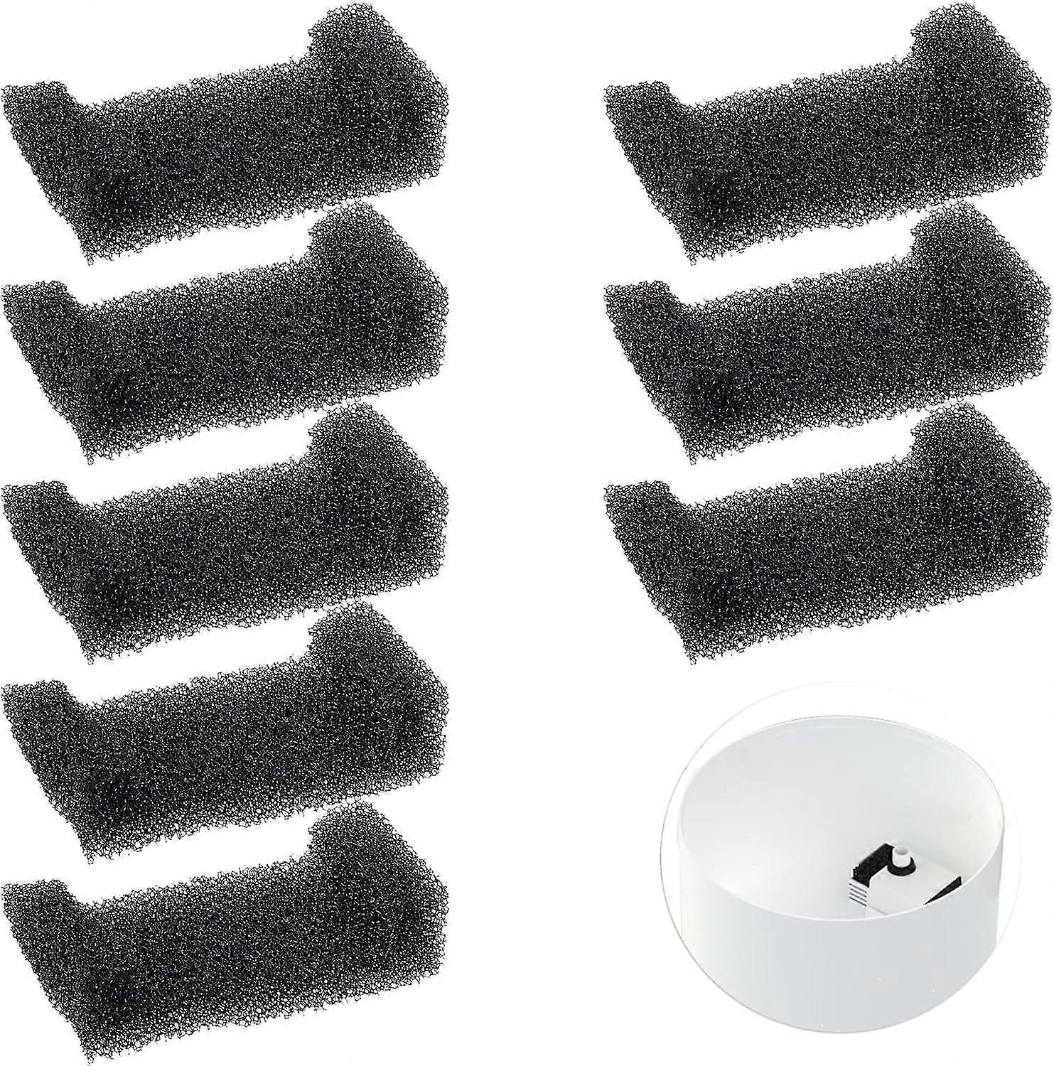 30 Pcs Cat Fountain Foam Filter Replacement Sponge Filter for Cat Water Fountain Cat Water Dispenser Foam Filter Pet Fountain Replacement Filters for