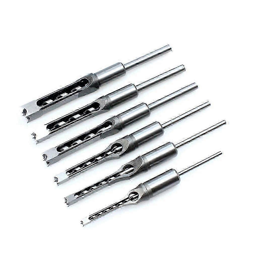 Carbon Steel Square Hole Drill Bit Multi-purpose 6.4 Mm/8mm/9.5mm/12.7mm