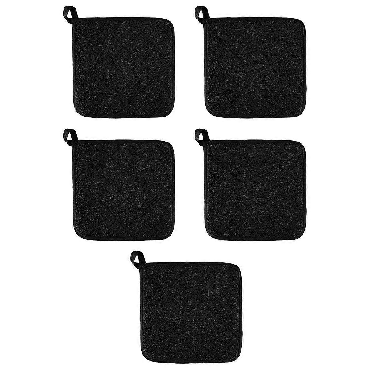 Cotton machine washable potholder for cooking and baking