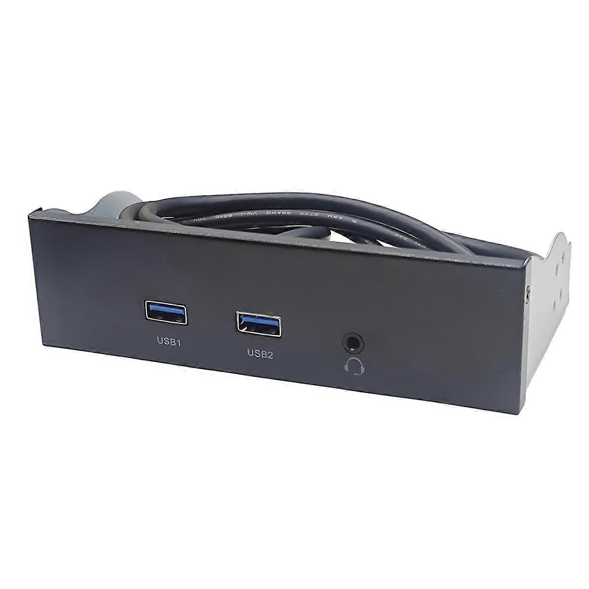 USB3.2 GEN1 Floppy Drive Slot HD-AUDIO Audio Front Panel 5.25inch Optical Front Panel Support 2x US