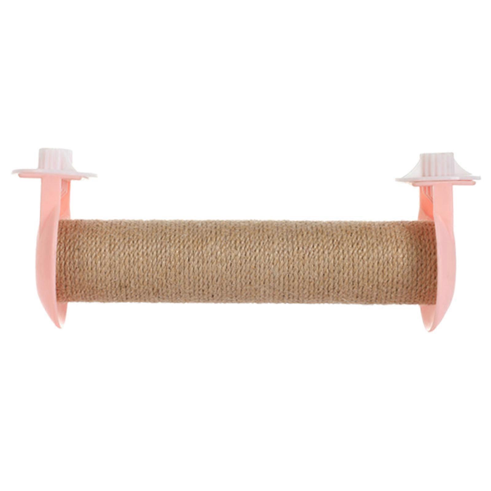 for Cat Scratcher Kitten Scratching Post Natural Sisal Rope Scratchers with Catnip for Indoor Cats Kittens 10-in 12-in 1  Pink S