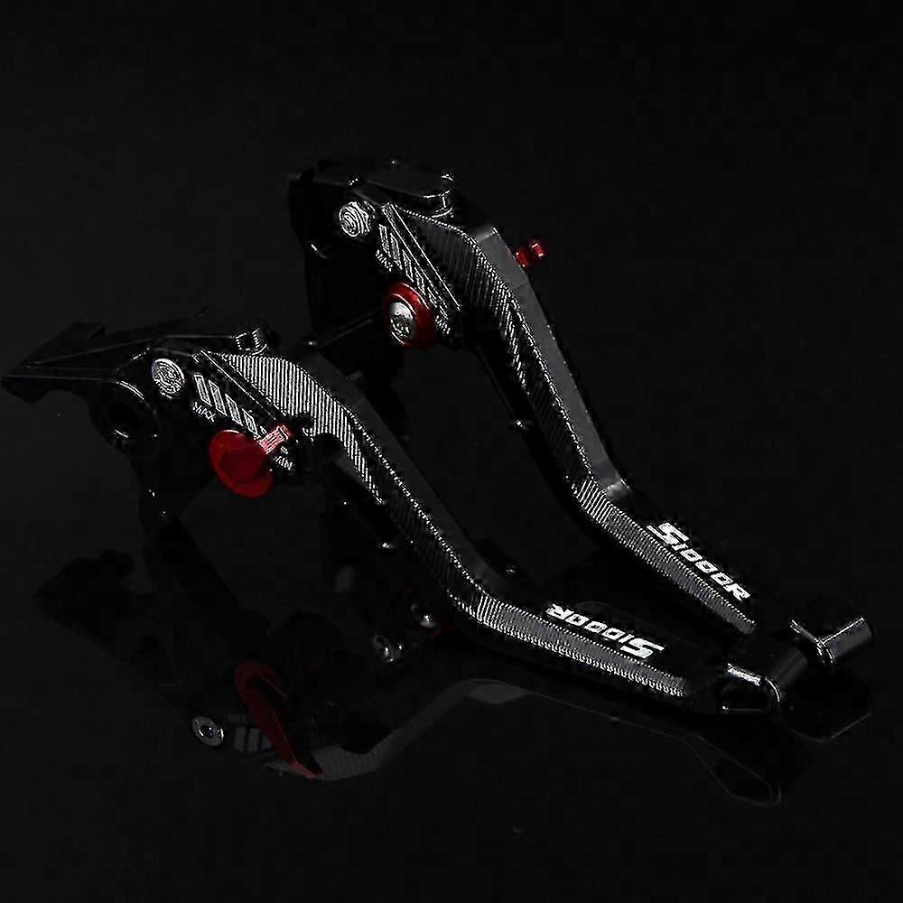 Unique 3d Rhombus Hollow Design Patent Adjustable Motorcycle Cnc Brake Clutch Levers For Bmw S1000r (w And W/o Cc) 2014 S1000 R