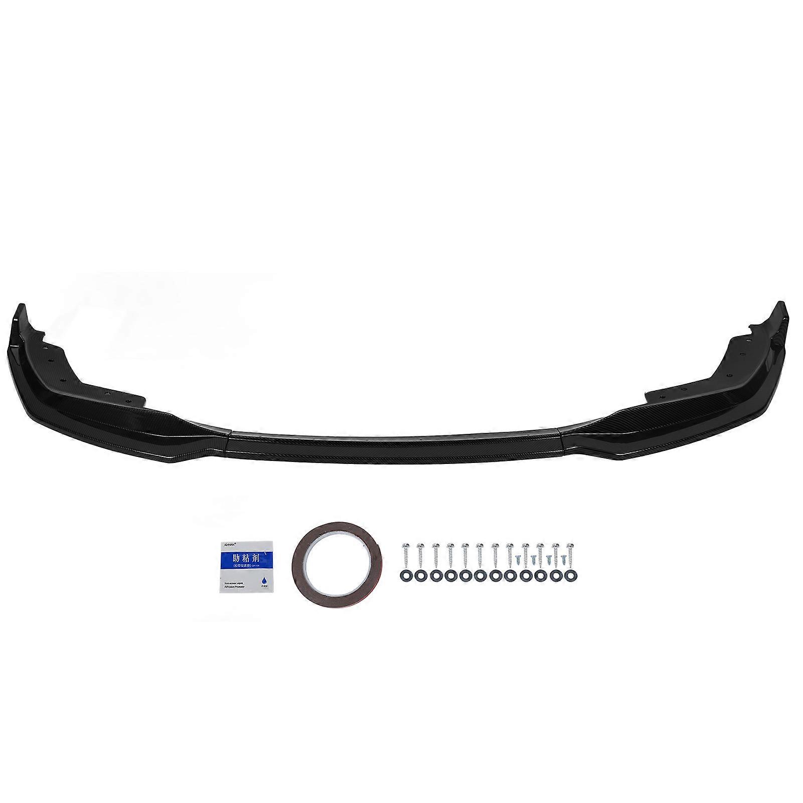 Carbon Fiber Style 3PCS Front Bumper Lip Diffuser Kit - MP Style for 3 Series G20 G21 M Pack Pre-facelift 2019-2022