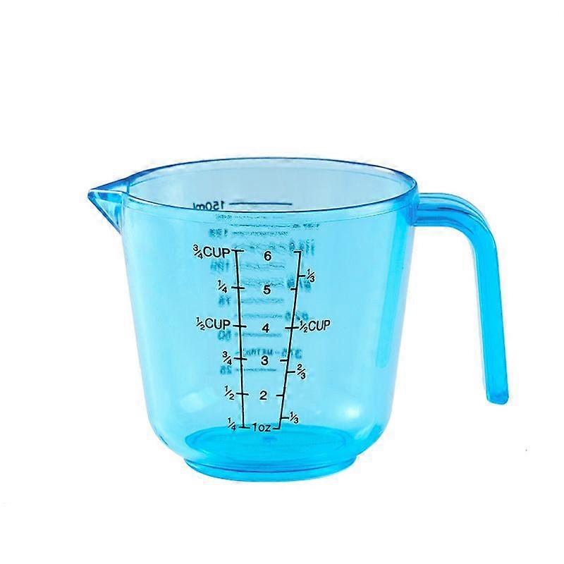 Mini 300ml Plastic Measuring Cups - Transparent, Stackable & Graduated for Cooking, Baking & Laboratories