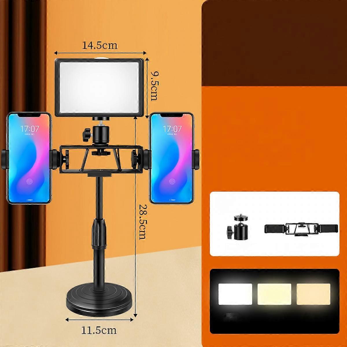 Camera Light Led Video Light Panel Fill Light Full Color Output Video Soft Lights