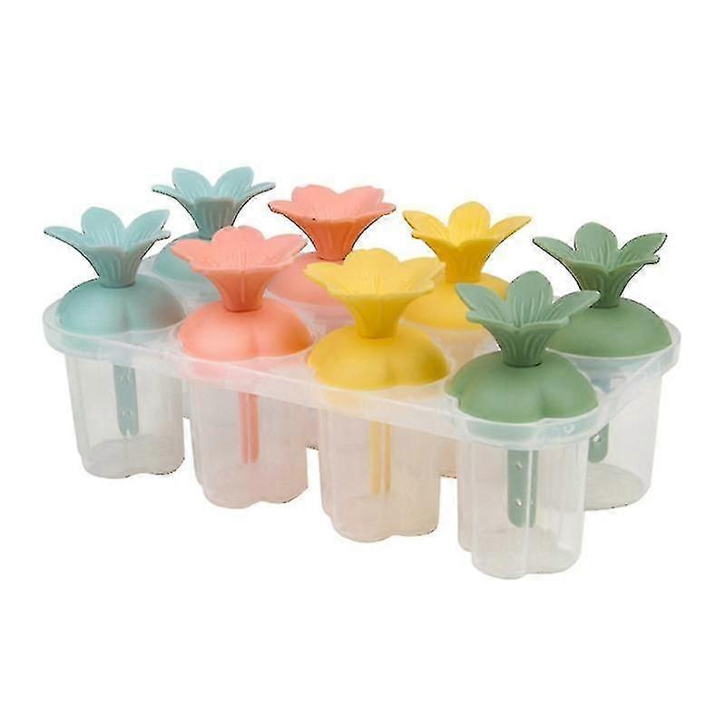 8-hole Diy ice cream mold pattern, 8-cell ice cream stick mold, ice stick tray