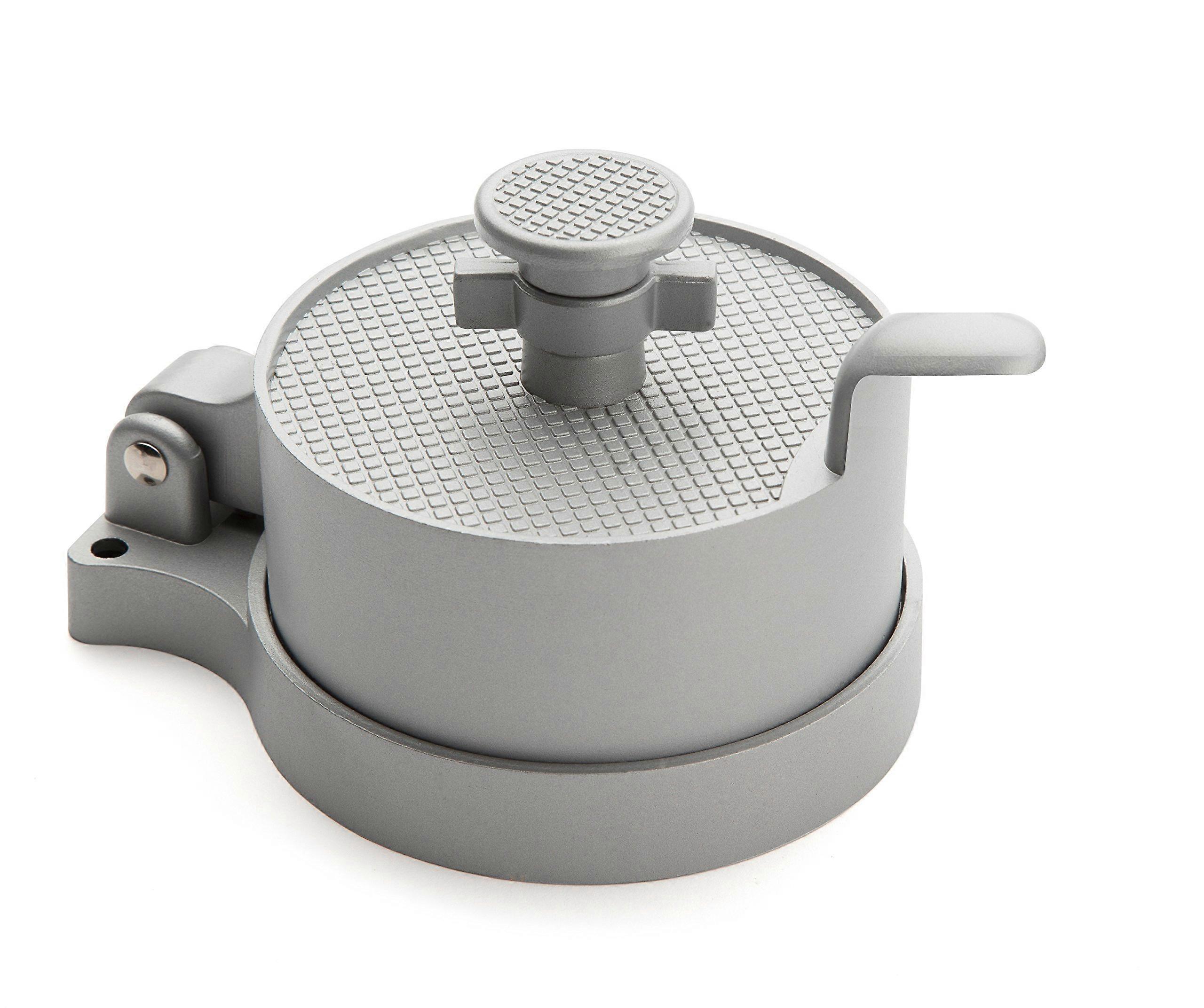 Adjustable hamburger press