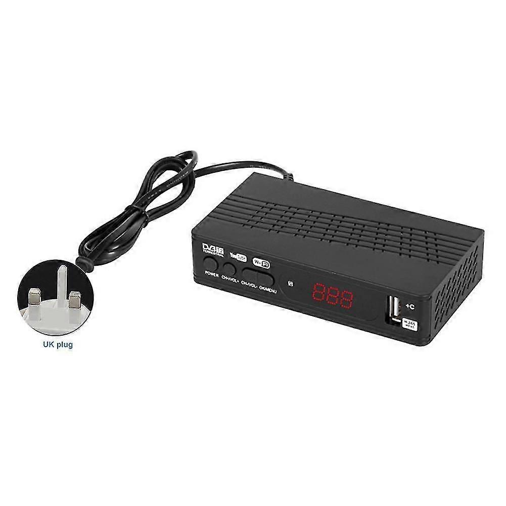 Smart Receiver H.265 Dvb-t2 Usb2.0 Wifi Set Top Digital Converter Tuner Game Home Theater Pvr Epg Decorder Hd 1080p Video Tv Box