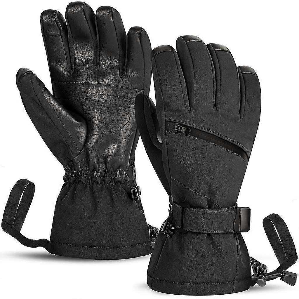 Ski Gloves with Touchscreen for Cold Weather