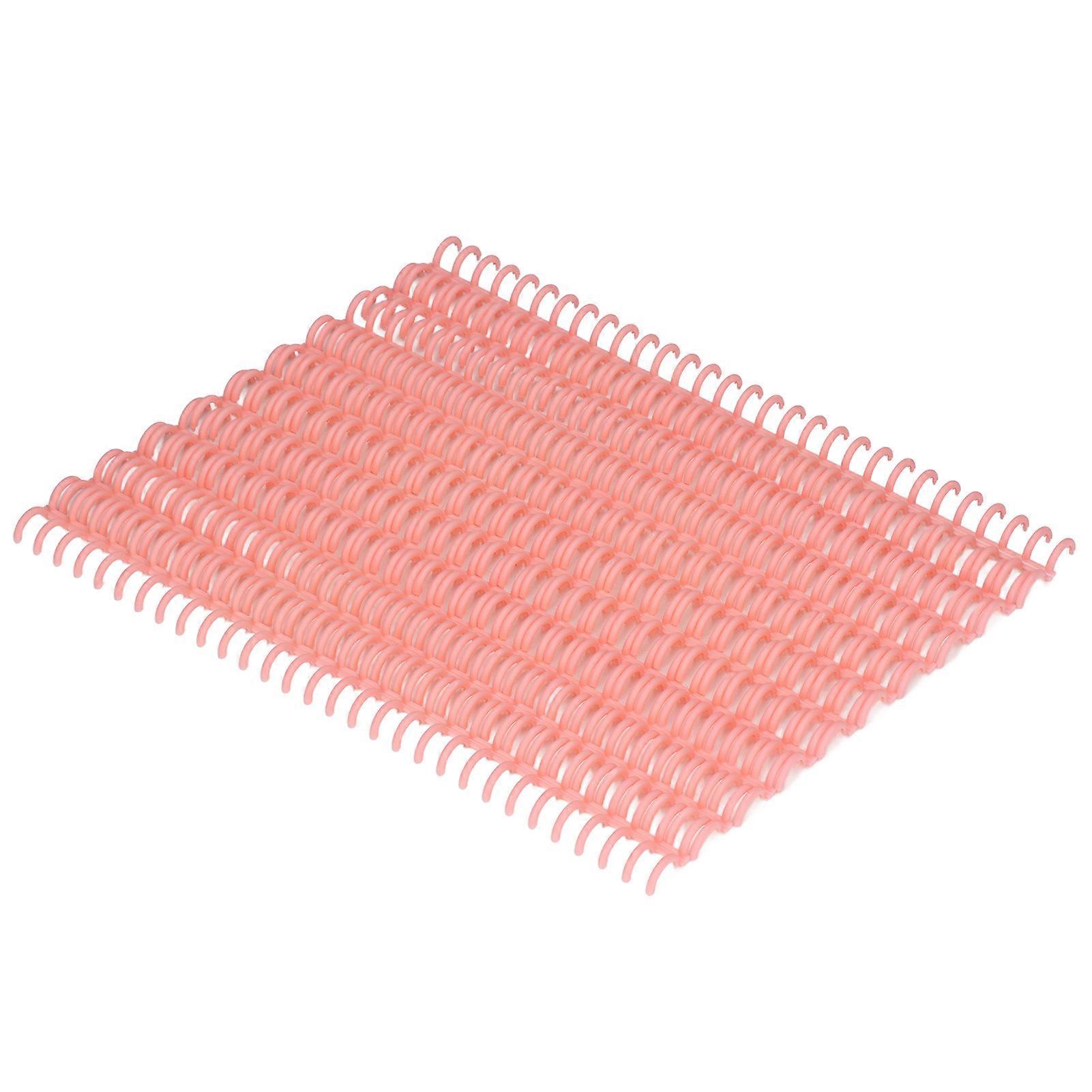 10PCS Binding Spine 30 Holes 12mm Diameter DIY Cuttable Plastic A4 Wire Binding Spines for School Office