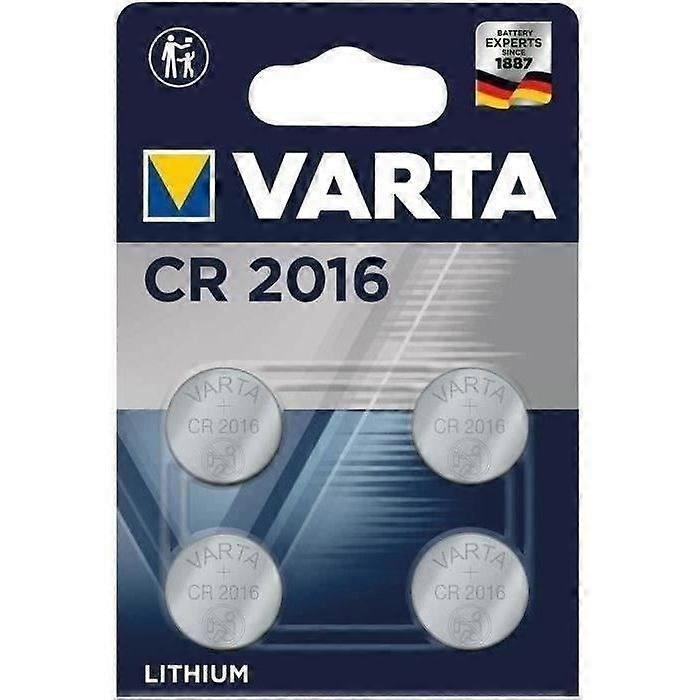 VARTA - Batería electrónica de litio CR2016 x 4