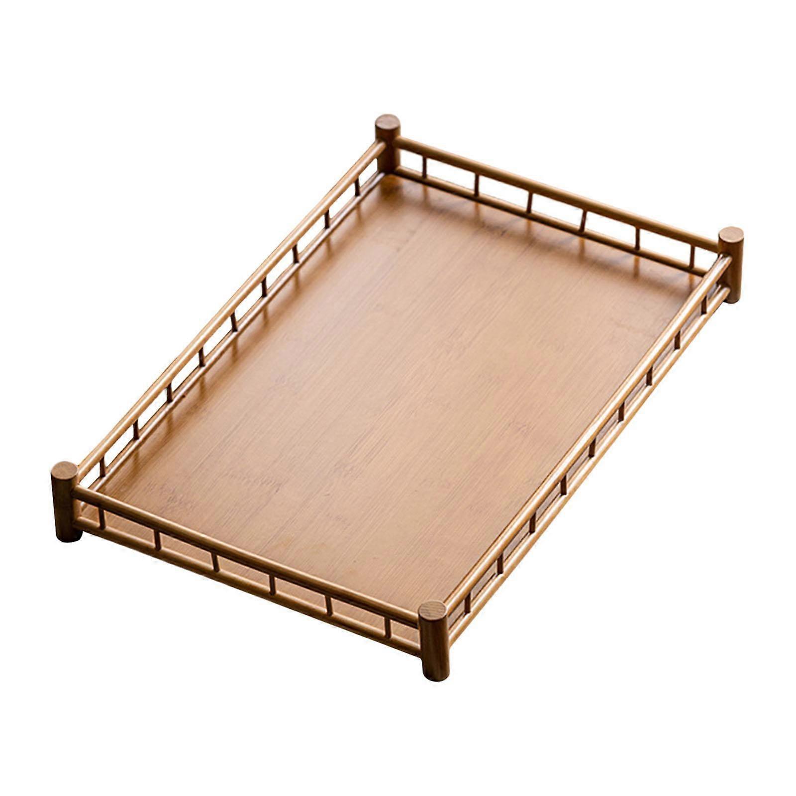 Serving Tray Tea Accessories Storage Rack Tea Plates Displaying Coffee Table